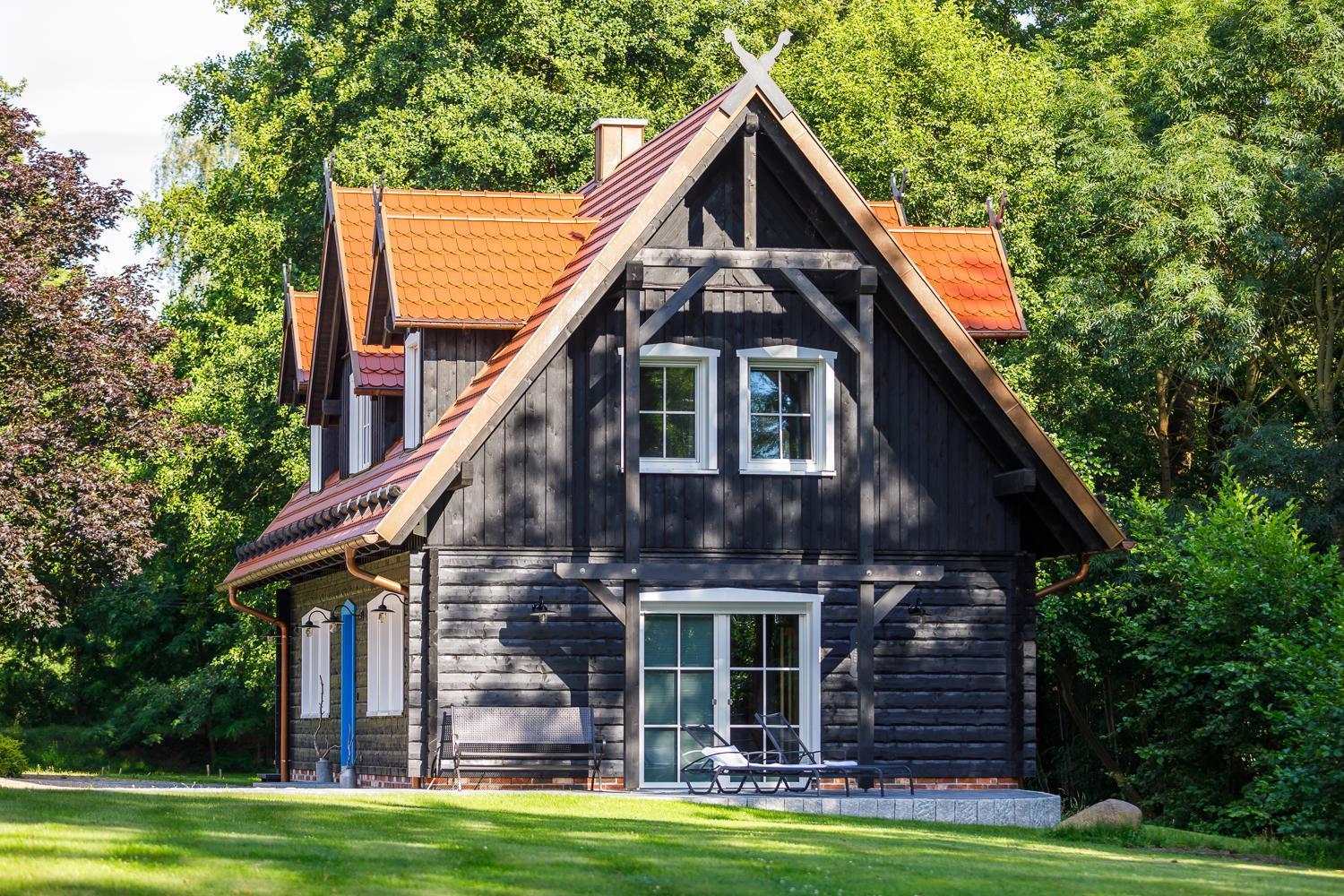 Spreewald Chalet Wohnung Spreeblick Kolonie  エクステリア 写真