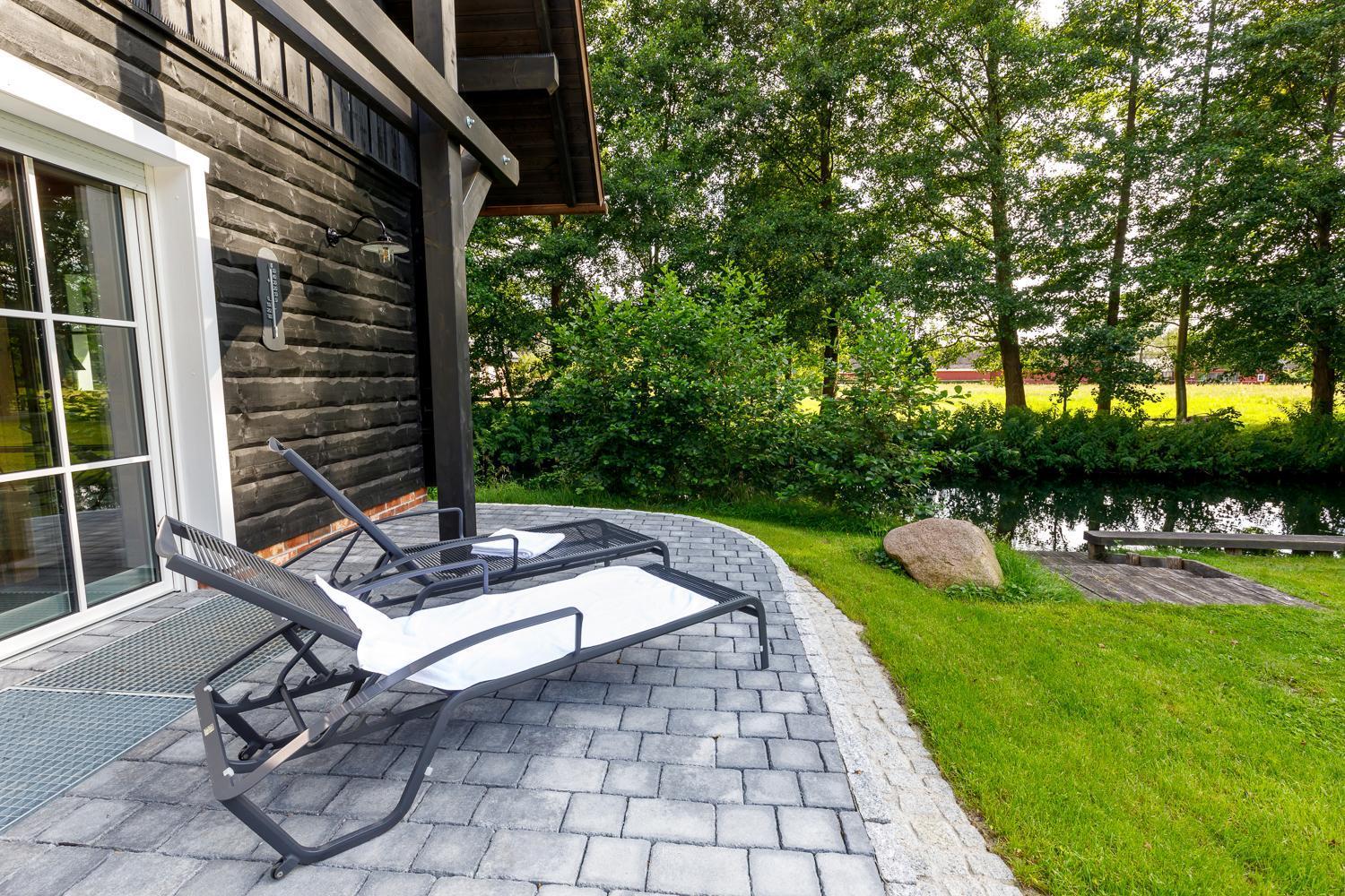 Spreewald Chalet Wohnung Spreeblick Kolonie  エクステリア 写真